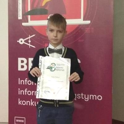 III-OJI VIETA RESPUBLIKINIAME INFORMATIKOS KONKURSE!