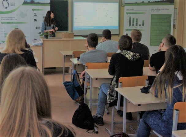 SUSITIKOME SU PROJEKTO “MISIJA:NULIS” ATSTOVE AUSTE JUOZAPAITYTE