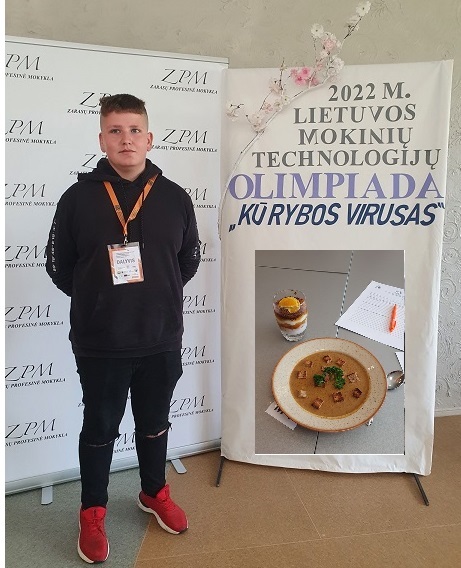 ARIANAS VARŽĖSI TECHNOLOGIJŲ OLIMPIADOJE ZARASUOSE